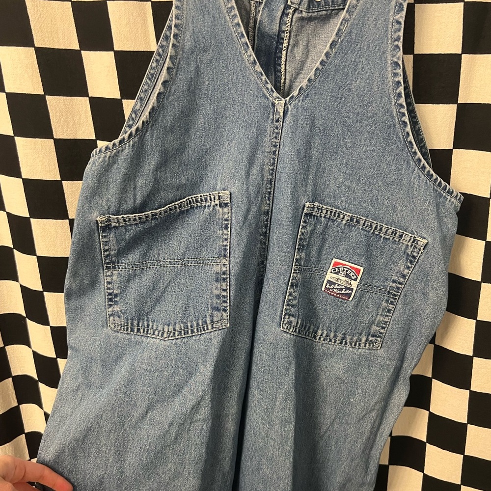 Carters Vintage Denim Overalls - Picture 12 of 14